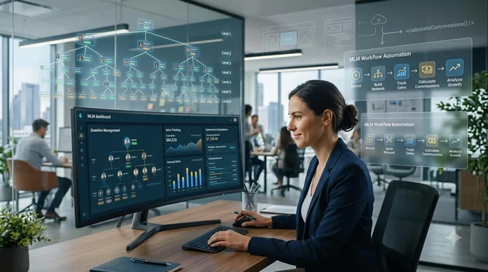 How MLM software works